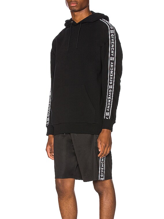 givenchy tape hoodie