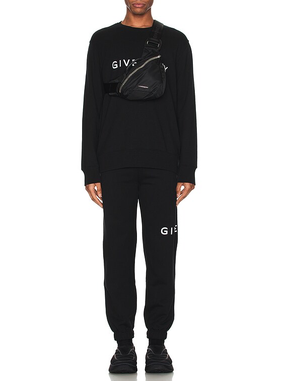 Givenchy Slim Fit Sweatshirt in Black | FWRD
