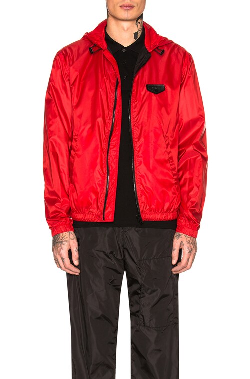 Givenchy Windbreaker in Red | FWRD