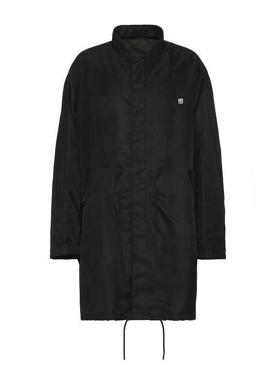 Givenchy Fishtail Parka in Black | FWRD
