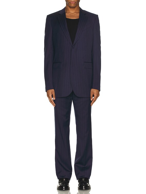 アウターその他 GIVENCHY NAVY WOOL AND MOHAIR BLAZER Givenchy Voyou Belted Wool & Mohair Blazer | Nordstrom