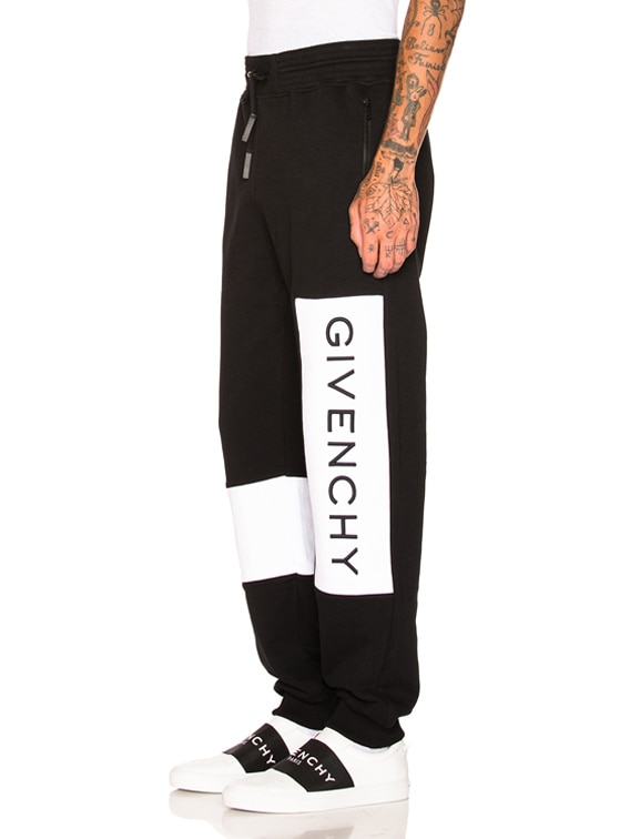 Givenchy Logo Sweatpants in Black | FWRD