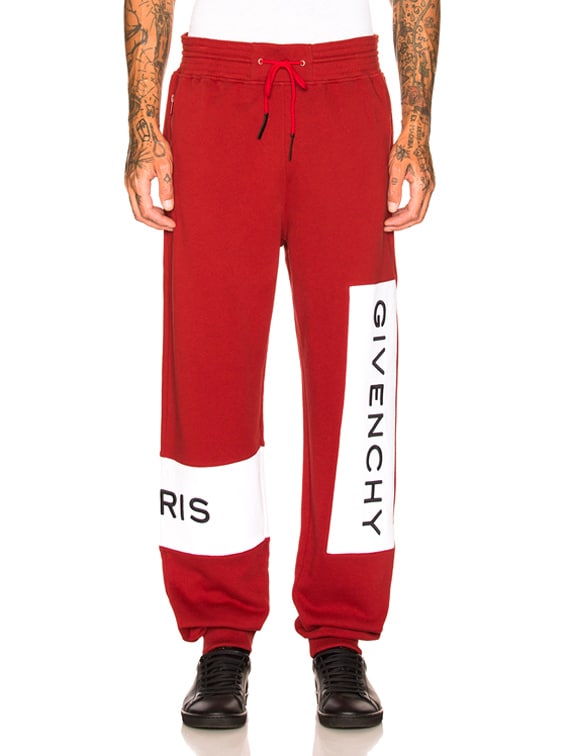 givenchy logo sweatpants