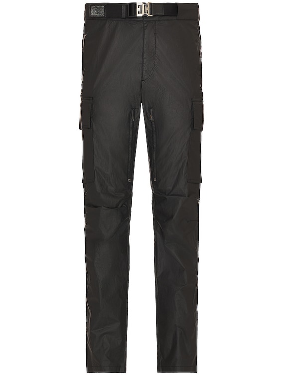 【送料&関税込】Givenchy Bootcut Multipockets Cargo Trousers Givenchy Boot Cut Multipocket Cargo in Black | FWRD
