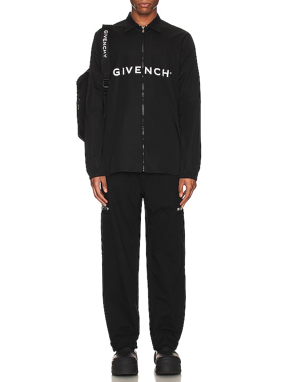 【関税込み】Givenchy ブラック フラップポケット カーゴパンツ Givenchy パンツ - Black | FWRD