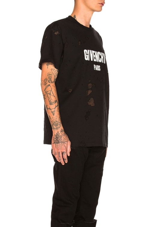 givenchy destroyed tee