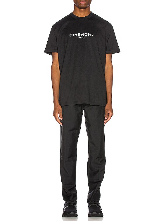 Givenchy distressed hotsell logo tee