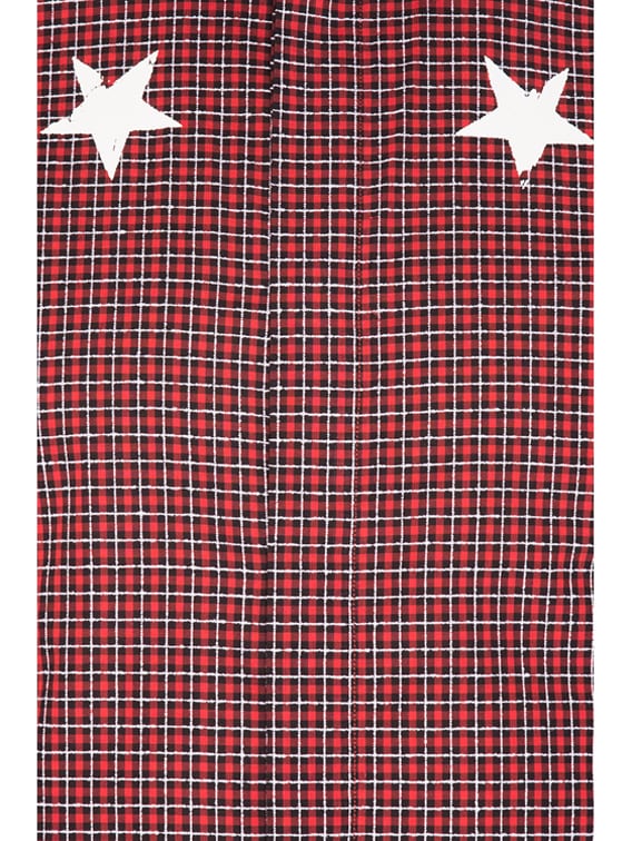 Givenchy Plaid Shirt in Red | FWRD