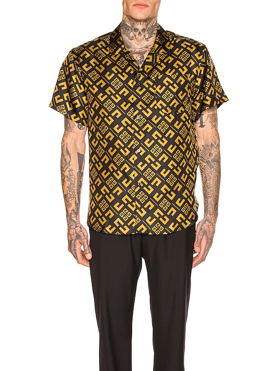 Black and gold givenchy hot sale shirt