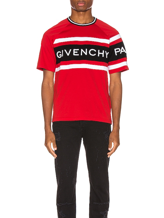 givenchy red tee