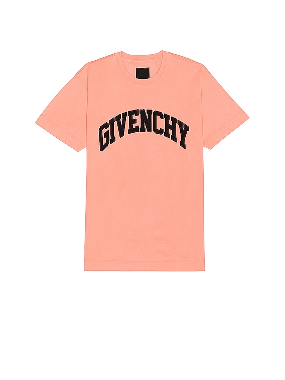 Givenchy Oversized Fit T-shirt in Coral | FWRD