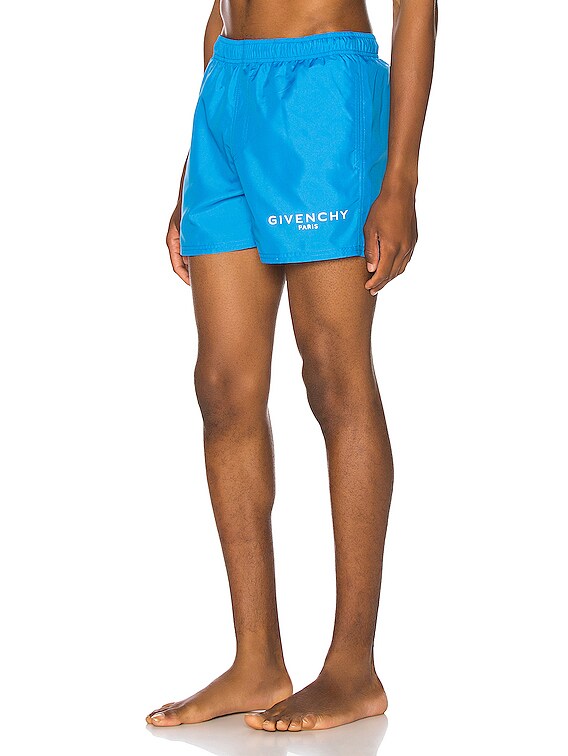 givenchy swim shorts blue