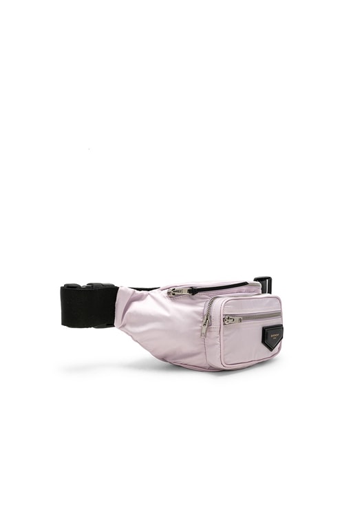 pale pink bum bag