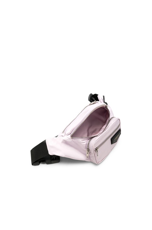 pale pink bum bag