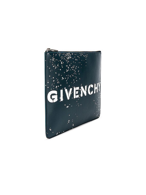 Givenchy Graffiti Logo Large Pouch in 