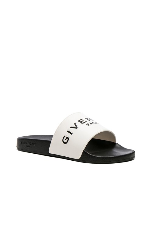 givenchy white sliders