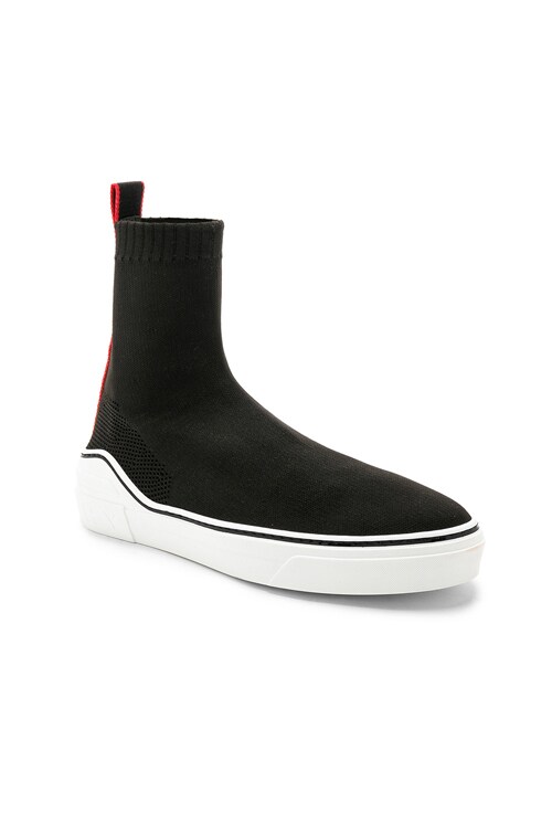 givenchy george v mid sock sneaker