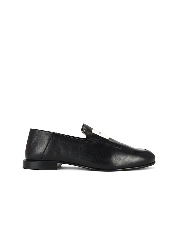 Givenchy Label Loafer in Black | FWRD