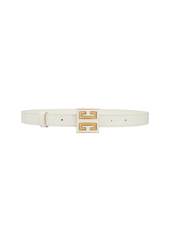 White and outlet grey fendi belt