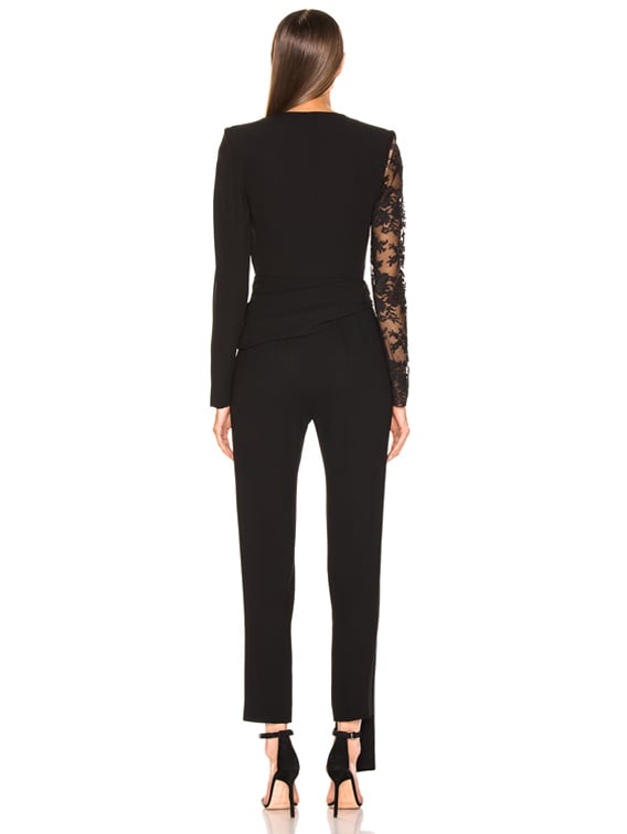 Givenchy Lace Jumpsuit in Black FWRD