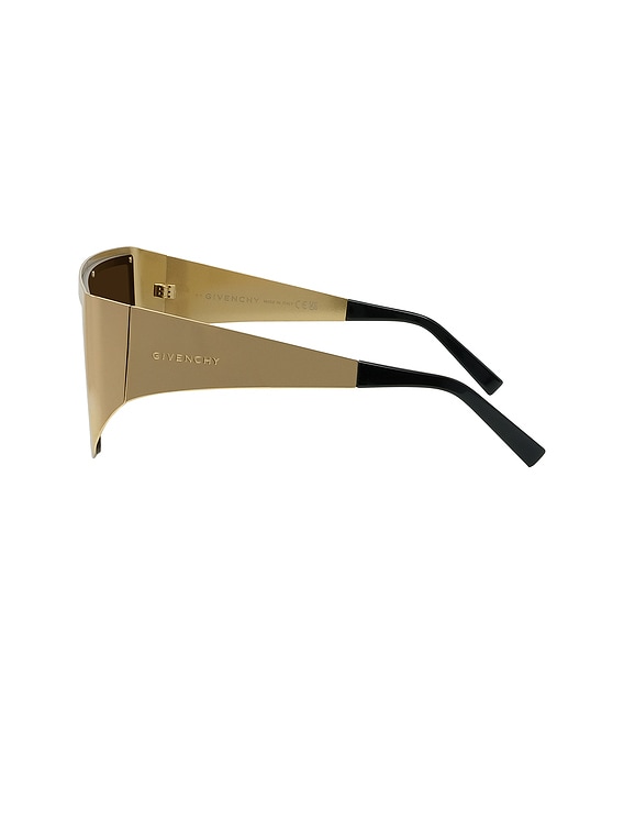 Givenchy brown and gold sunglasses Givenchy Solaire Sunglasses MOD 125 TOR Gold/ Brown Frame  main image 2