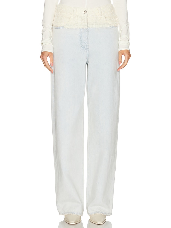 Givenchy デニム - White & Light Blue | FWRD