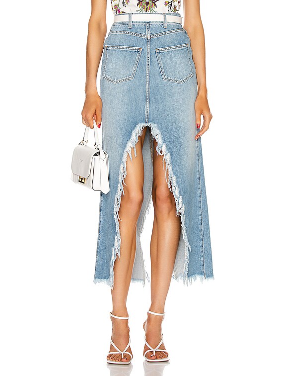 givenchy denim skirt