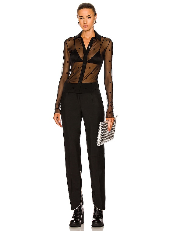givenchy シースルーシャツ ユベールの魂が息づくジバンシィの半袖シャツ──秋のショートスリーブ