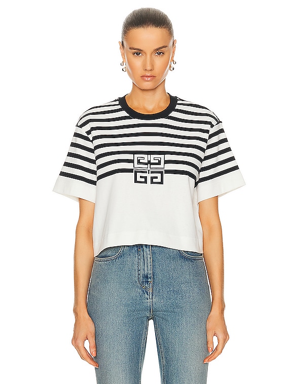 Givenchy striped hotsell t shirt