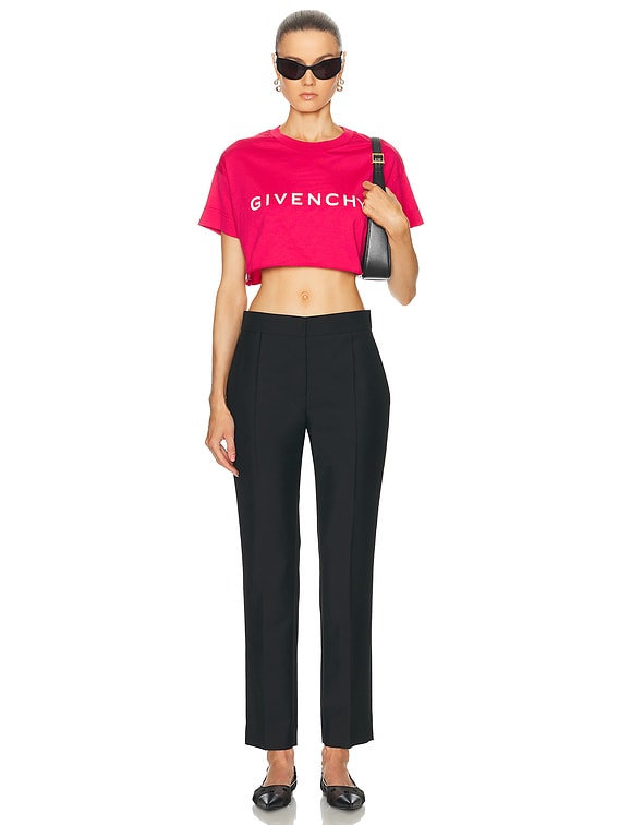 Tシャツ・カットソー GIVENCHY 'cropped' T-shirt Pink 0400018816274?wid=600&hei=800&