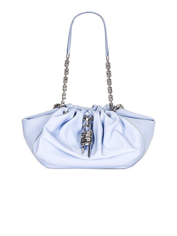Givenchy Small Kenny Shoulder Bag in Baby Blue | FWRD Givenchy Small Kenny Shoulder Bag in Baby Blue | FWRD