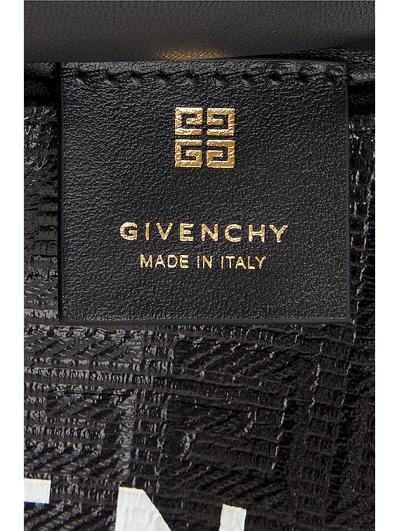 【GIVENCHY】MOON CUT OUT BAG Givenchy Moon Cut Out Logo Jacquard Hobo Bag | Rent Givenchy