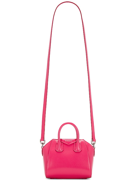 Givenchy 'antigona Micro' Shoulder Bag in Pink