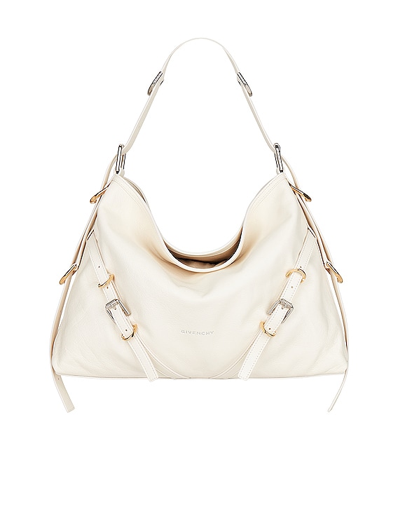 Givenchy Medium Voyou Bag in Ivory | FWRD