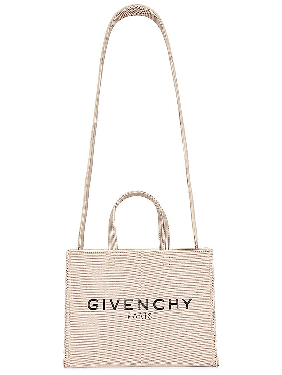 Givenchy Small G-Tote Bag in Beige