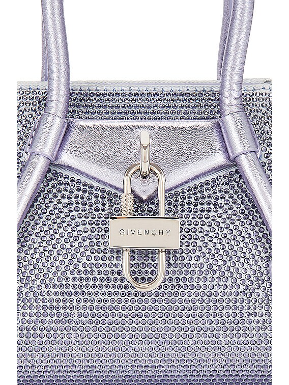 Givenchy Mini Antigona Stretch Bag in Lavender | FWRD