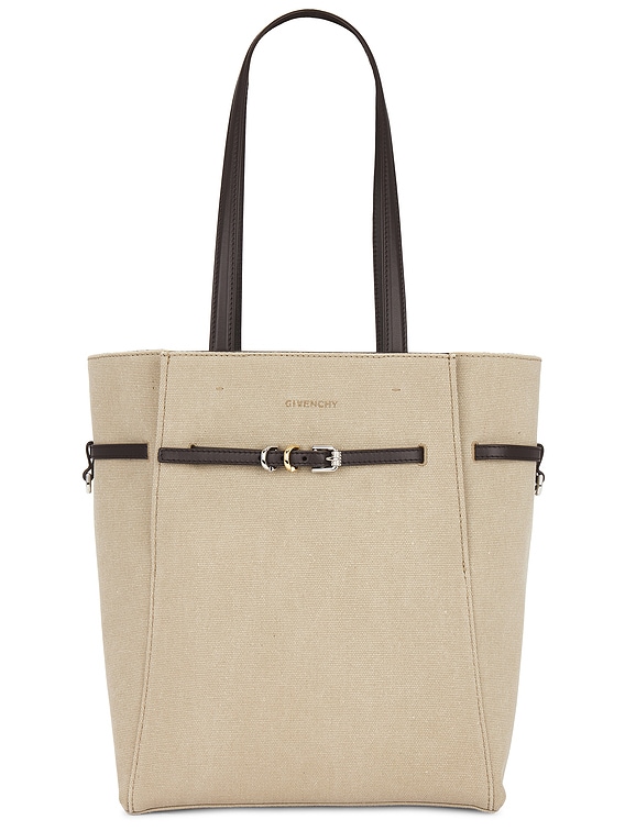 新品★GIVENCHY■VOYOU NORTH SOUTHトートバッグ スモール Givenchy Small Voyou North South Tote Bag in Army Beige | FWRD
