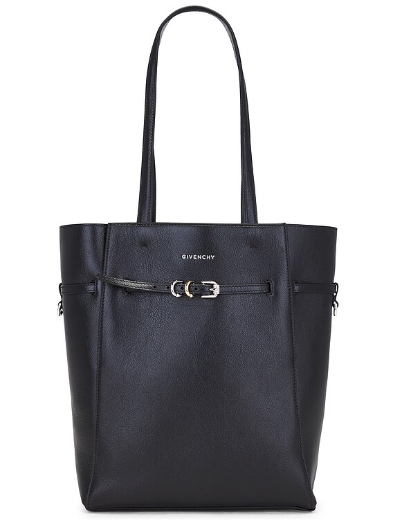 トートバッグ GIVENCHY VOYOU - SMALL NORTH SOUTH TOTE (BB50ZT B231105) Givenchy Small North South Voyou Tote Bag in Black | FWRD