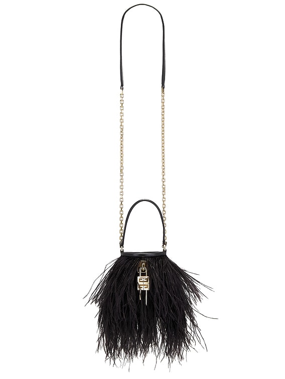 【23AW NEW】GIVENCHY_woman / Micro Shark Lock バケットバッグ Givenchy MICRO SHARK LOCK バッグ - Black | FWRD