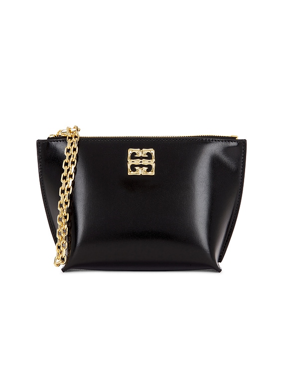 GIVENCHY ハンドバッグ アクセサリーポーチ 4Gロゴ ロゴプレート Givenchy Small 4G Liquid Cosmetic Pouch in Black | FWRD