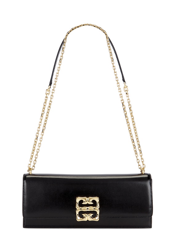 【送料&関税込】Givenchy 4g Liquid Small Chain Bag Givenchy 4g Liquid Small Chain Bag in Black | FWRD