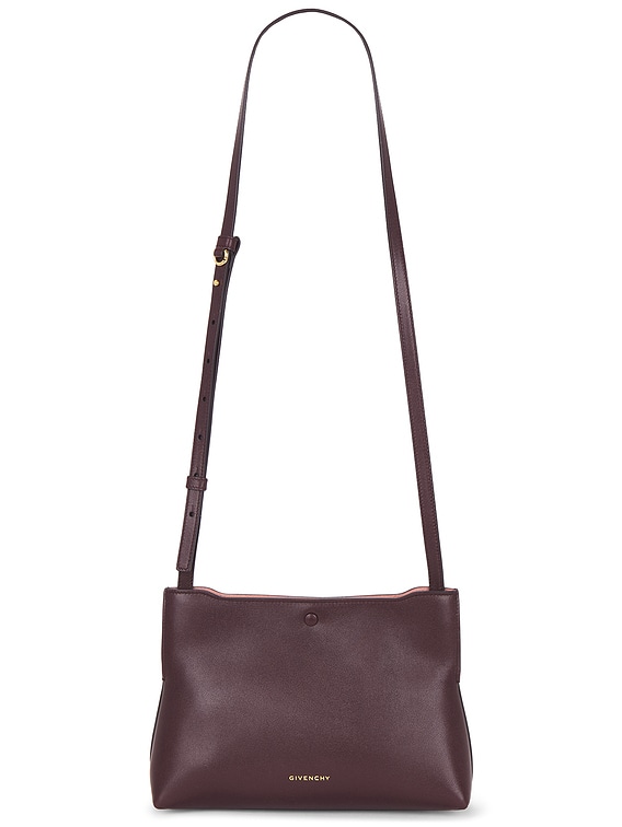 Givenchy Day Flat Pochette Bag in Burgundy | FWRD