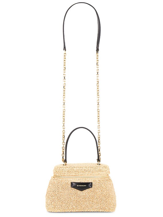 Givenchy Antigona Vanity Bag With Chain in Natural | FWRD