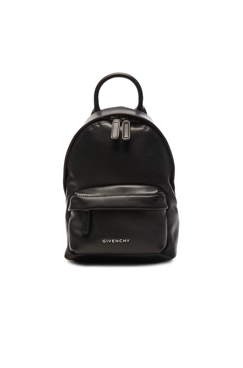 Givenchy Nano Smooth Leather Backpack in Black | FWRD