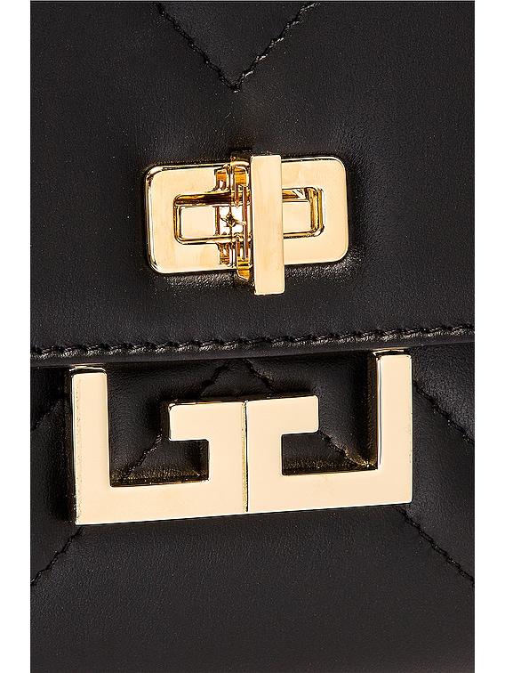 Givenchy Medium Eden Leather Bag in Black | FWRD