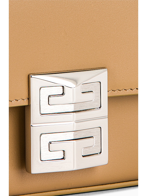 Givenchy Small 4G Crossbody Box Bag in Beige Cappuccino | FWRD
