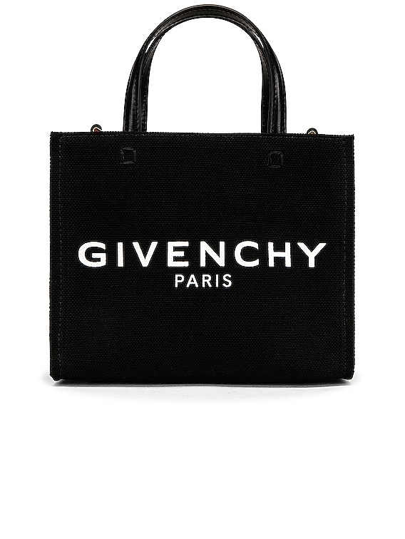 Givenchy Mini G Tote Shopping Bag in Black | FWRD