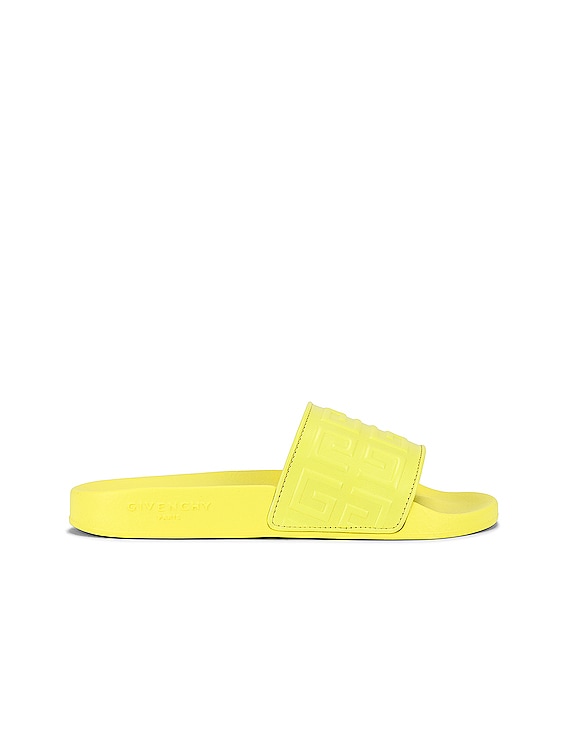 Givenchy hotsell slides yellow