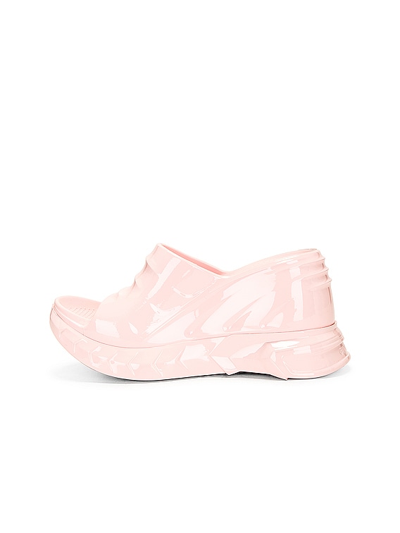 Givenchy Marshmallow Wedge Sandal in Light Pink | FWRD Givenchy Marshmallow Wedge Sandal in Light Pink | FWRD