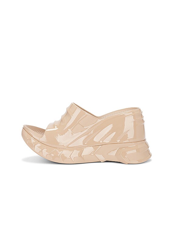 Givenchy Marshmallow Wedge Sandal in Nude | FWRD
